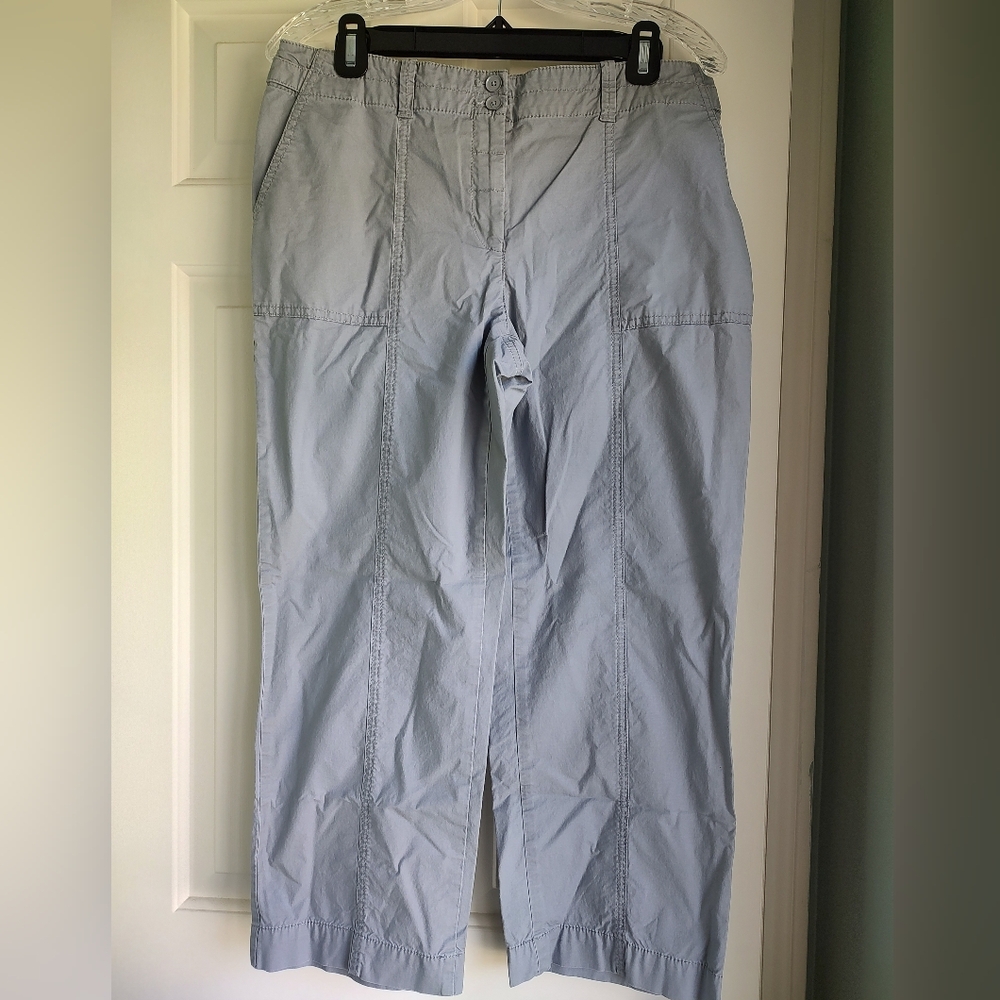 Talbots Gray Capri